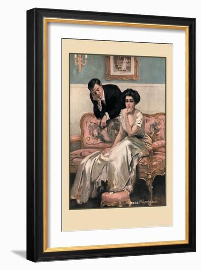 Idle Sunday-Clarence F. Underwood-Framed Art Print