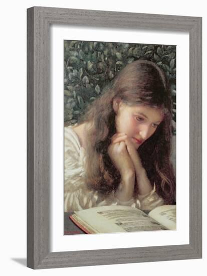 Idle Tears-Edward Robert Hughes-Framed Giclee Print