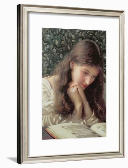 Idle Tears-Edward Robert Hughes-Framed Giclee Print