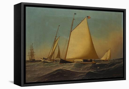 Idler, 1886-Antonio Jacobsen-Framed Premier Image Canvas