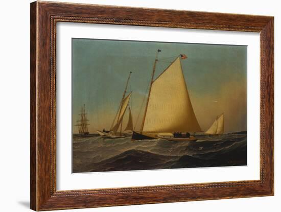 Idler, 1886-Antonio Jacobsen-Framed Giclee Print