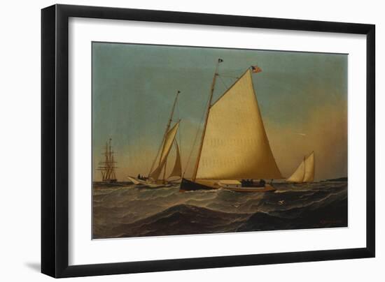 Idler, 1886-Antonio Jacobsen-Framed Giclee Print