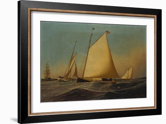 Idler, 1886-Antonio Jacobsen-Framed Giclee Print