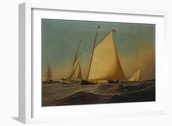 Idler, 1886-Antonio Jacobsen-Framed Giclee Print