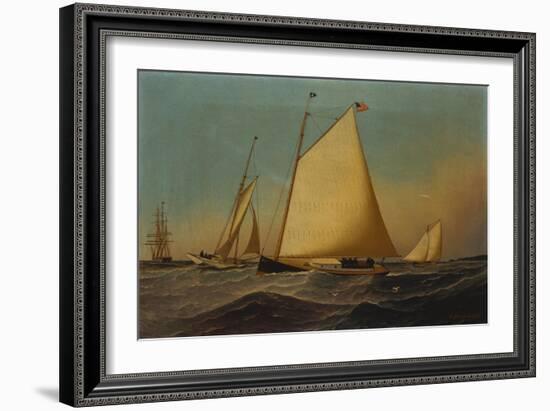 Idler, 1886-Antonio Jacobsen-Framed Giclee Print