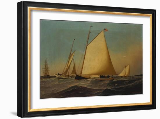 Idler, 1886-Antonio Jacobsen-Framed Giclee Print