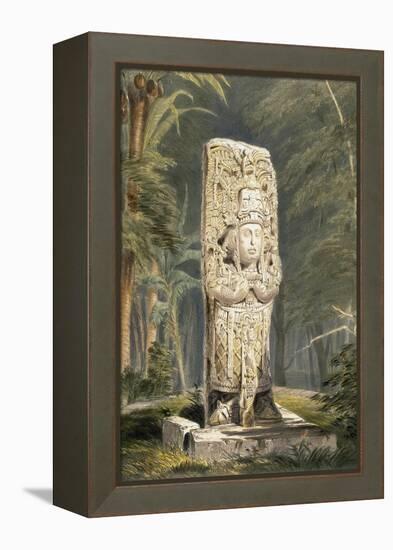 Idol at Copan-Frederick Catherwood-Framed Premier Image Canvas