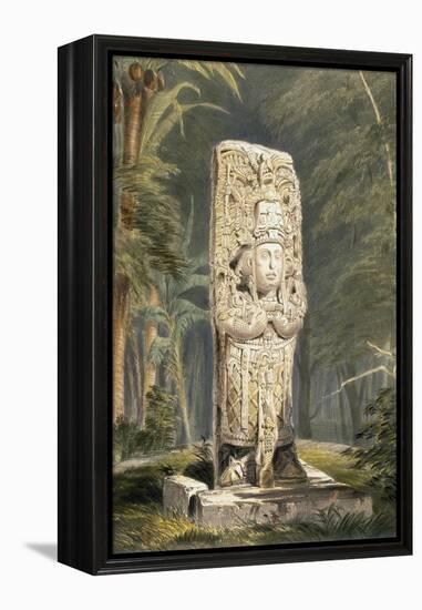 Idol at Copan-Frederick Catherwood-Framed Premier Image Canvas