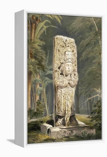 Idol at Copan-Frederick Catherwood-Framed Premier Image Canvas