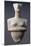 Idol in Paros Marble from Syros, Greece. Cycladic Civilization, 3500-1050 BC-null-Mounted Giclee Print