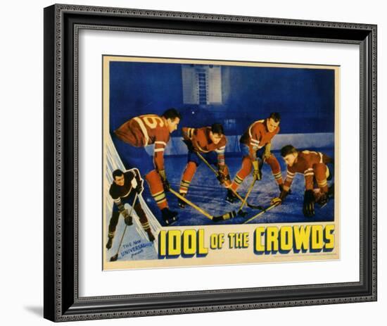 Idol of the Crowds, 1944-null-Framed Art Print