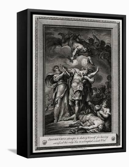 Idomeneus Attempts to Destroy Himself for Having Sacrificed His Only Son..., 1775-W Walker-Framed Premier Image Canvas