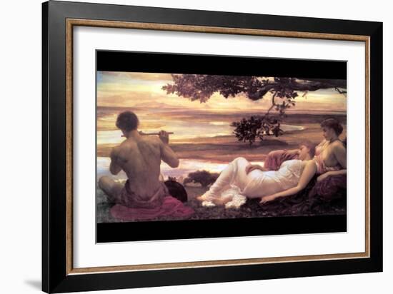 Idyll-Frederick Leighton-Framed Art Print