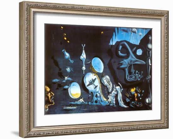 Idylle Atomique-Salvador Dalí-Framed Art Print