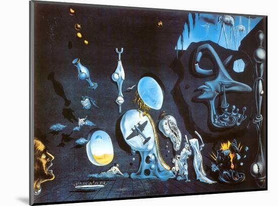 Idylle Atomique-Salvador Dalí-Mounted Art Print