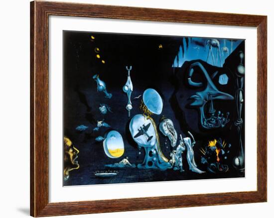 Idylle Atomique-Salvador Dalí-Framed Art Print