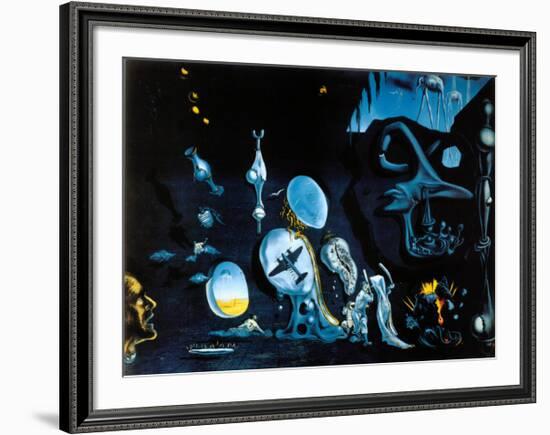 Idylle Atomique-Salvador Dalí-Framed Art Print