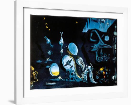 Idylle Atomique-Salvador Dalí-Framed Art Print