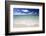 Idyllic Beach Scene with Blue Sky, Aquamarine Sea and Soft Sand, Ile Aux Cerfs-Lee Frost-Framed Photographic Print