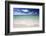 Idyllic Beach Scene with Blue Sky, Aquamarine Sea and Soft Sand, Ile Aux Cerfs-Lee Frost-Framed Photographic Print