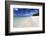 Idyllic Beach Scene with Blue Sky, Aquamarine Sea and Soft Sand, Ile Aux Cerfs-Lee Frost-Framed Photographic Print