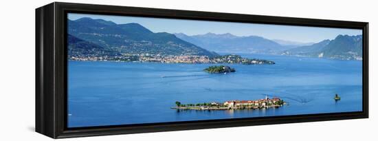 Idyllic Isola Dei Pescatori (Fishermen's Islands), Borromean Islands, Lake Maggiore-Doug Pearson-Framed Premier Image Canvas