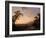 Idyllic Landscape at Dusk, 1782-Jacob-Philippe Hackert-Framed Giclee Print