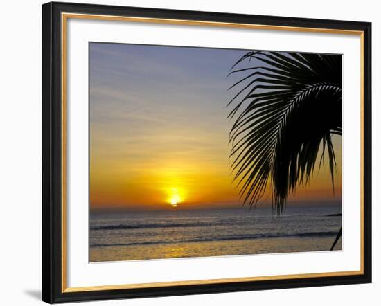 Idyllic Sunset on the Island of Ile Sainte Marie, Madagascar, Indian Ocean, Africa-null-Framed Photographic Print