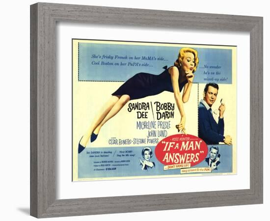 If a Man Answers, 1962-null-Framed Art Print