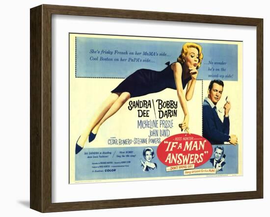 If a Man Answers, 1962-null-Framed Art Print