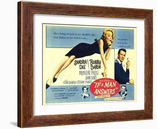 If a Man Answers, 1962-null-Framed Art Print