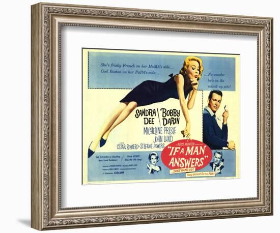 If a Man Answers, 1962-null-Framed Art Print