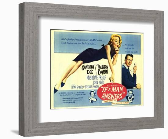 If a Man Answers, 1962-null-Framed Art Print