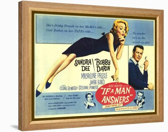 If a Man Answers, 1962-null-Framed Stretched Canvas