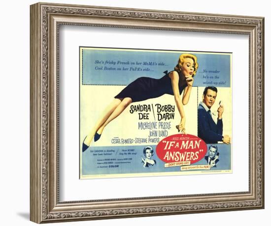 If a Man Answers, 1962-null-Framed Art Print