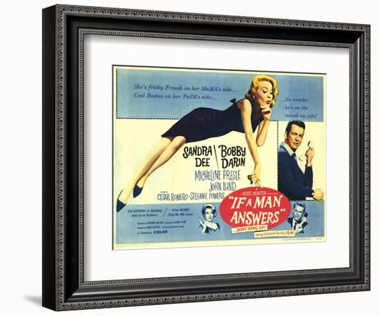 If a Man Answers, 1962-null-Framed Art Print