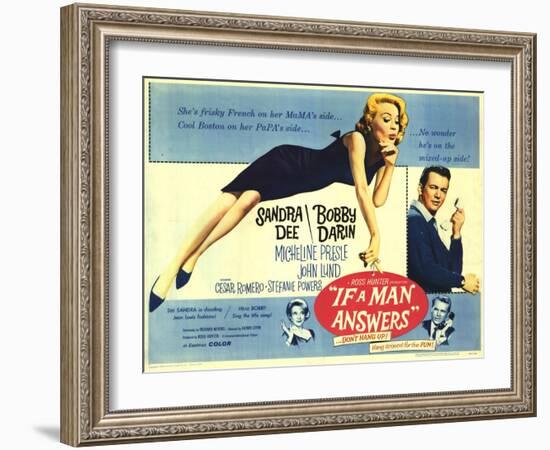 If a Man Answers, 1962-null-Framed Art Print