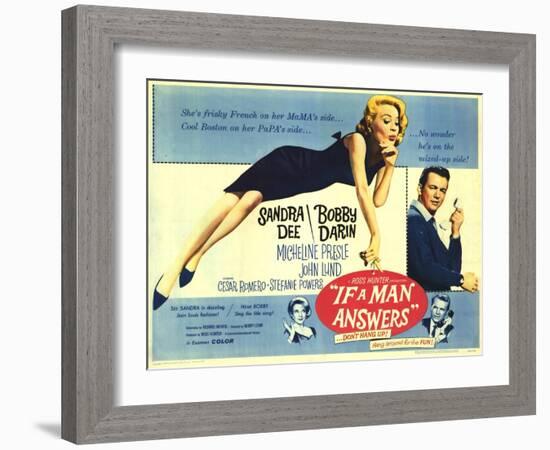 If a Man Answers, 1962-null-Framed Art Print