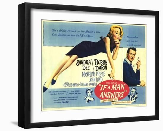 If a Man Answers, 1962-null-Framed Art Print