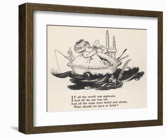 If All the World Was...-Arthur Rackham-Framed Premium Giclee Print