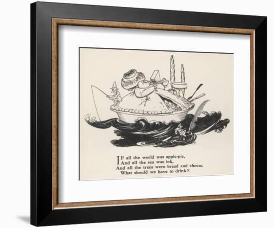 If All the World Was...-Arthur Rackham-Framed Premium Giclee Print