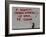 If Graffiti changed anything-Banksy-Framed Giclee Print