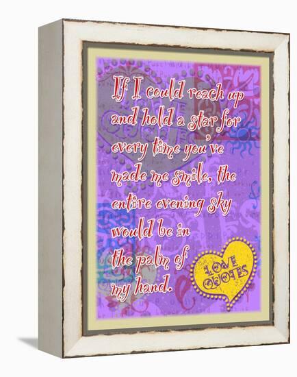 If I Could Reach Up a Star-Cathy Cute-Framed Premier Image Canvas