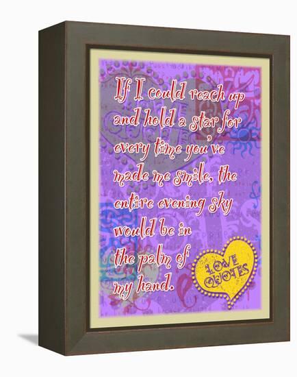 If I Could Reach Up a Star-Cathy Cute-Framed Premier Image Canvas