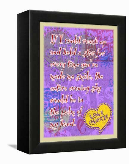 If I Could Reach Up a Star-Cathy Cute-Framed Premier Image Canvas