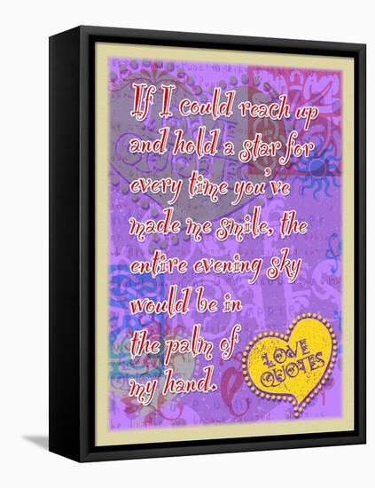 If I Could Reach Up a Star-Cathy Cute-Framed Premier Image Canvas