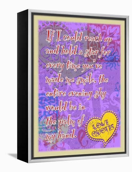 If I Could Reach Up a Star-Cathy Cute-Framed Premier Image Canvas