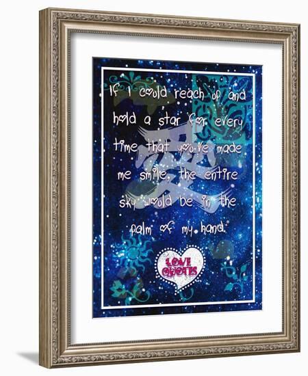 If I Could Reach Up and Held a Star-Cathy Cute-Framed Giclee Print