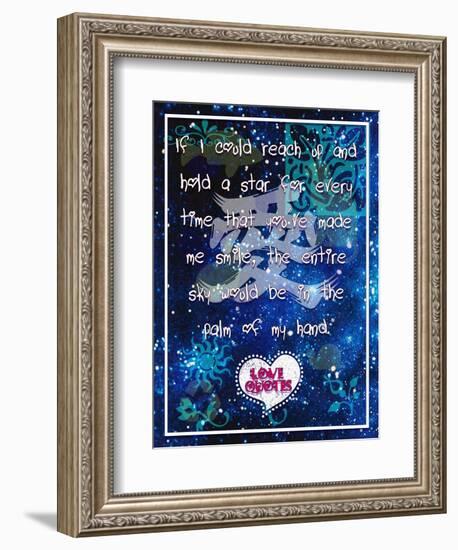 If I Could Reach Up and Held a Star-Cathy Cute-Framed Giclee Print