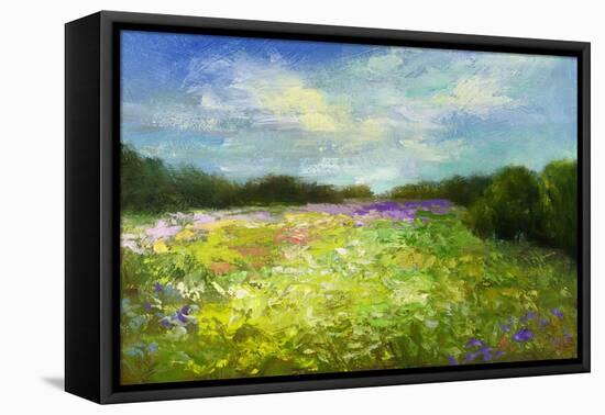 If I Had a Flower-Sheila Finch-Framed Stretched Canvas